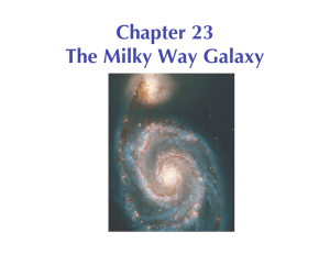 Chapter 23 The Milky Way Galaxy