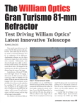 The William Optics Gran Turismo 81