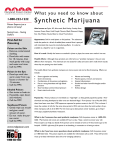 Synthetic Marijuana - Maryland Poison Center