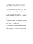 Homework Problem #1: (pdf file)