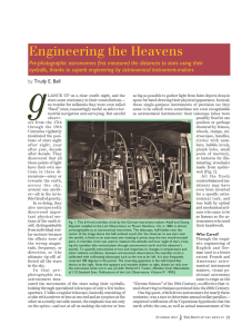 Engineering the Heavens