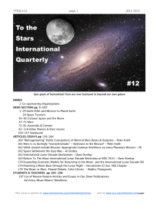 Issue #12 - 2015 July - National Space Society
