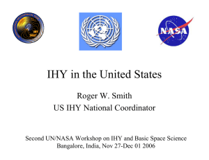 Heliophysics in the United States of America (CIPs)