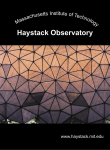 brochure in PDF format - MIT Haystack Observatory