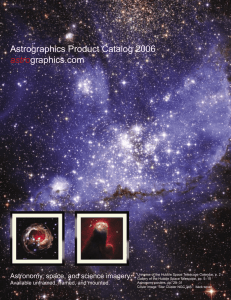 Astrographics Product Catalog 2006 astrographics.com