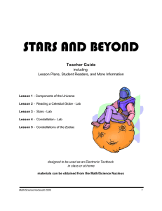 stars and beyond - Math/Science Nucleus