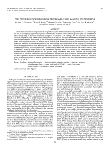 the au microscopii debris disk: multiwavelength imaging and modeling