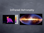 Lecture 5, Infrared Astronomy