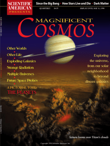 Magnificent Cosmos - Academic Program Pages at Evergreen