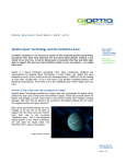 Qioptiq Space Technology and the Goldilocks Zone