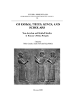 Of GOd(s), Trees, KinGs, and schOlars - Oracc