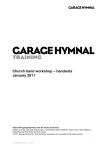 - Garage Hymnal