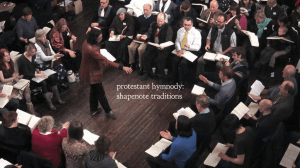 protestant hymnody: shapenote traditions