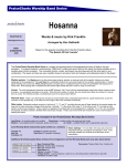 Hosanna - PraiseCharts