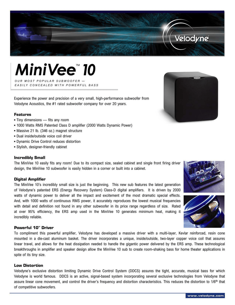 minivee 10