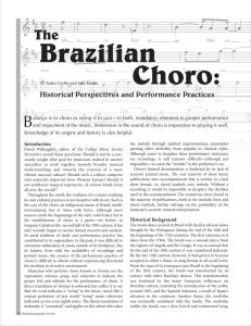 Brazilian Choro - Gorseinon Guitar