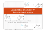 Quimica Coordinacion IV Mecanismos de reaccion Cap 12 Miessler