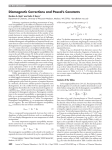 Diamagnetic Corrections and Pascal`s Constants