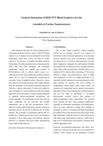 Catalytic Detonation of RDX/TNT Blend Explosives for the