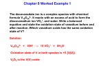 Worked Examples: Chapter 8