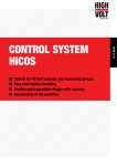 CONTROL SYSTEM HiCOS - HIGHVOLT Prüftechnik Dresden GmbH