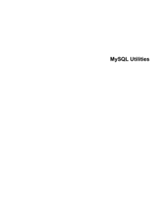 MySQL Utilities - MySQL Community Downloads