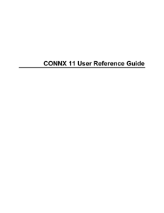 User Reference Guide