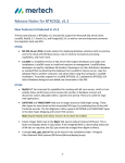 Release Notes for BTR2SQL v5.2