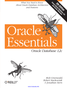 Oracle Essentials Fifth Edition