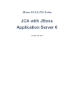 JCA with JBoss Application Server 6
