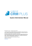 System Administrator Manual