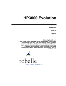 HP3000 Evolution