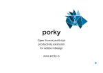 Porky Adobe InDesign Automation JavaScript