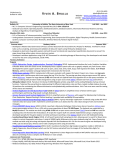 Resume - UB Computer Science and Engineering