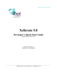Xellerate 5.0 Developer`s Guide