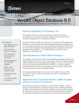 Versant Object Database 8.0