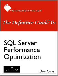 The Definitive Guide to SQL Server Performance Optimization