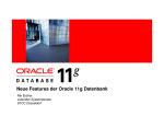 Oracle Database 11g - New Features