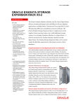 Oracle Exadata Storage Expansion Rack X4
