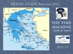 THE TIME MACHINE 2011-13 TRAVEL GUIDE, February 2012