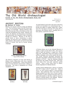 free sample page - Old World Archaeological Study Unit
