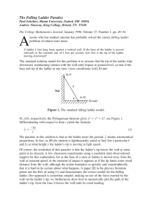 The Falling Ladder Paradox