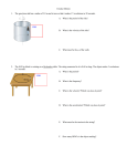 Circular Motion 1. The gravitron ride has a radius of 3.0 m and is turn