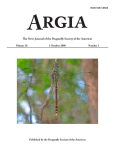 The News Journal of the Dragonfly Society of the