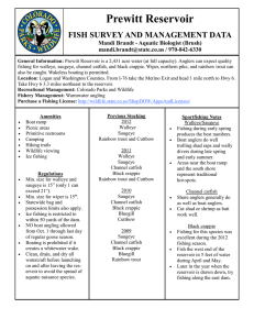 Fish Survey and Management Data