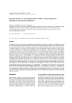 Hypoxia Tolerance of Two Haplochromine Cichlids: Swamp
