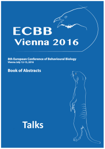 ECBB 2016 Abstract book.