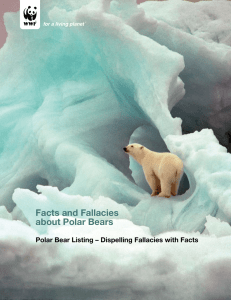 “Facts and Fallacies about Polar Bears”Polar Bear Listing