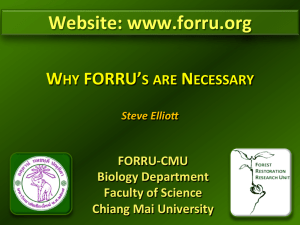 Website: www.forru.org