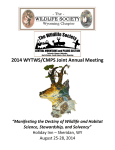 2014 - The Wildlife Society